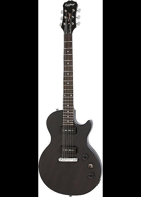 Epiphone Les Paul Special I P90 Electric Guitar Worn Black