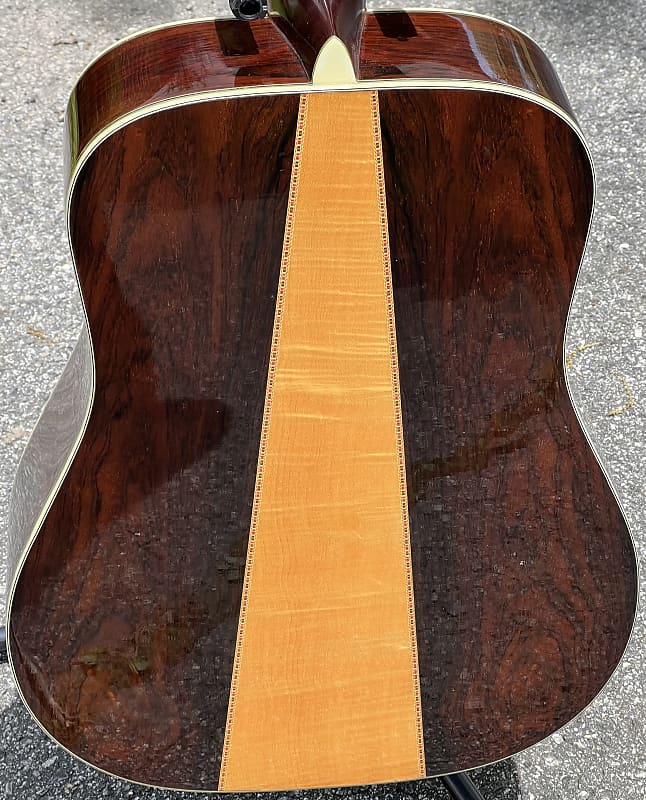 Morris W-100 D-45 Style Dreadnought Acoustic Guitar Made in Japan