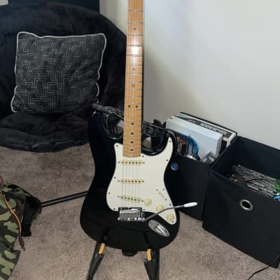 Fender American Standard Stratocaster 1988 Black | Reverb