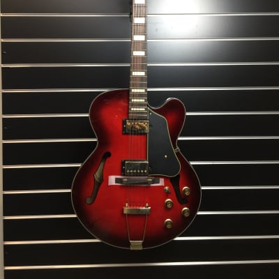 Ibanez AFJ95BSRD Artcore Expressionist Hollowbody Electric Guitar Sunset Red for sale