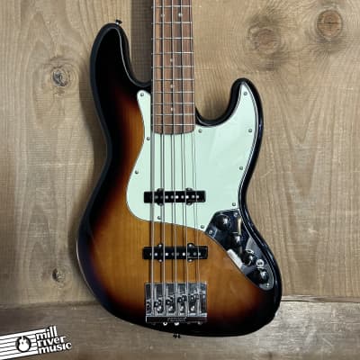 Fender Player Plus Active Jazz Bass V MIM Sunburst 2020 w/ Gig Bag image 1