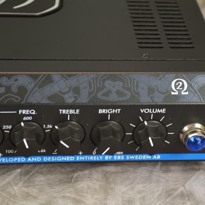 EBS Reidmar 502 Lightweight Class D Bass Amp Head - 500W image 4