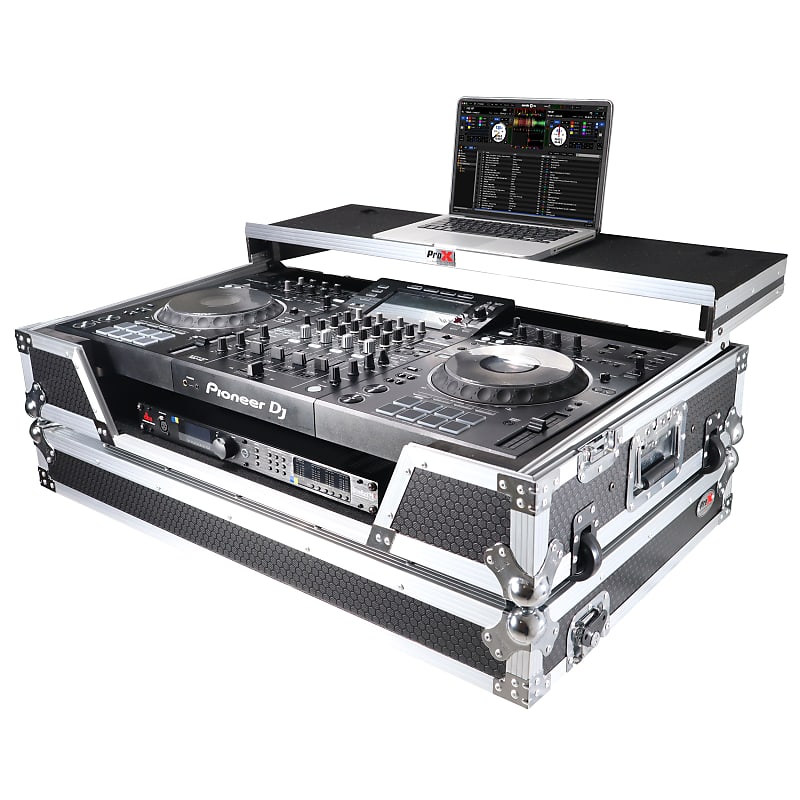 ProX Flight Case For Pioneer DJ XDJ-XZ With Glide Laptop | Reverb