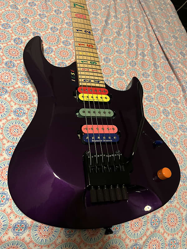 Kiesel Osiris numbers 24 Grape jelly metallic Reverb