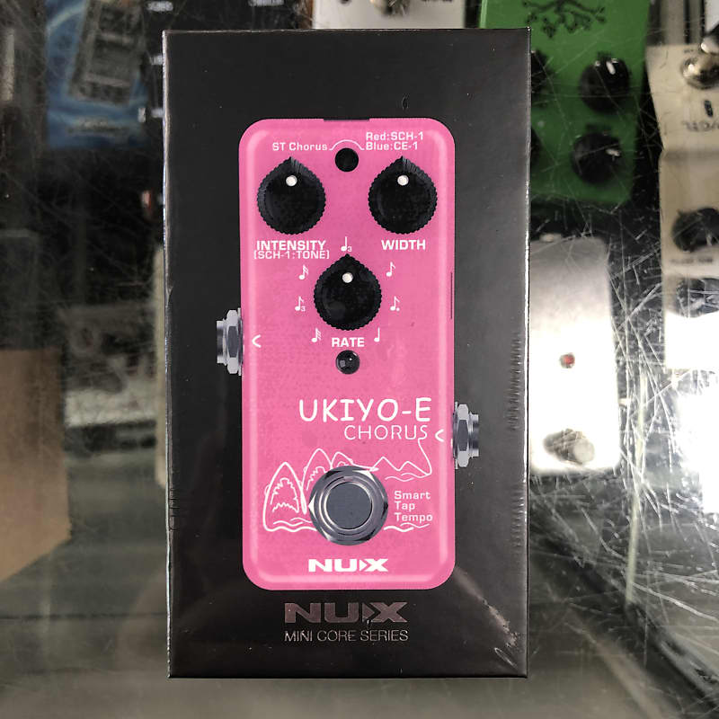 NuX NCH4 UkiyoE Chorus Guitar Pedal Reverb