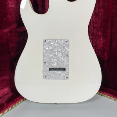 Hamiltone NT/ST Strat Style Arctic White Finish Electric Guitar w/HSC image 3