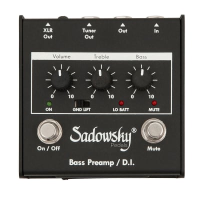 Sadowsky Bass Preamp / D.I.SBP-1 中古 Sadowsky SBP-1 V2 Bass Preamp DI Bass preamp with DI