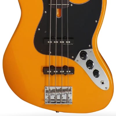 Sire V3P Marcus Miller Signature Electric 4 String Bass Orange NEW image 3