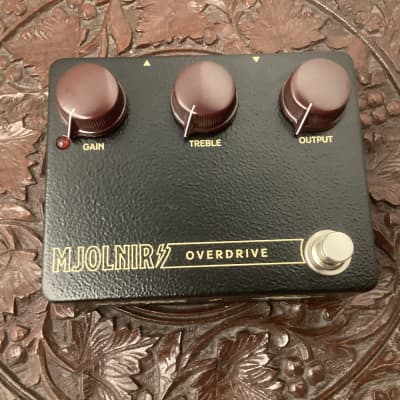 Reverb.com listing, price, conditions, and images for mythos-pedals-wildwood-edition-mjolnir-overdrive