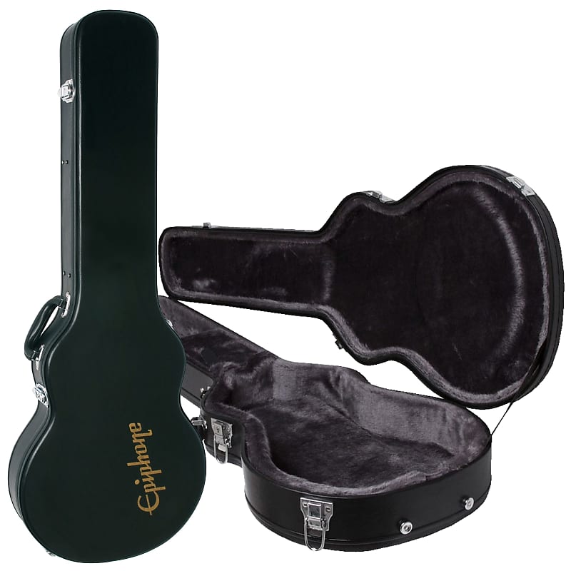 Epiphone 940-ENLPCS Les Paul Style Hard shell Guitar Case - Black   - Case for electric guitars image 1