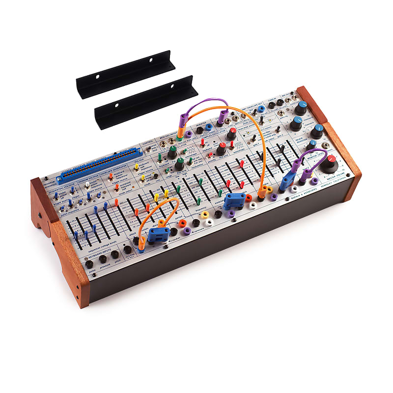Buchla Easel Command Desktop Synthesizer and Rack Ears Pair Bundle image 1