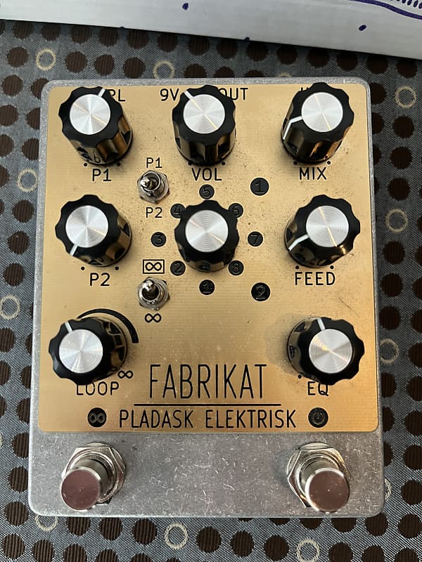 Pladask Elektrisk Fabrikat V3 2019 - Present - Gold | Reverb