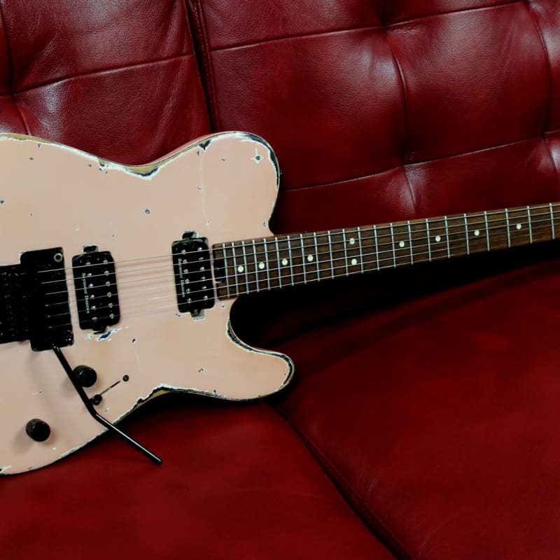 Palermo Charvel Style 2 Conversion 2017 - Shell Pink relic