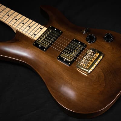 Aria Pro II MAC-I/M Walnut Electric Guitar image 7