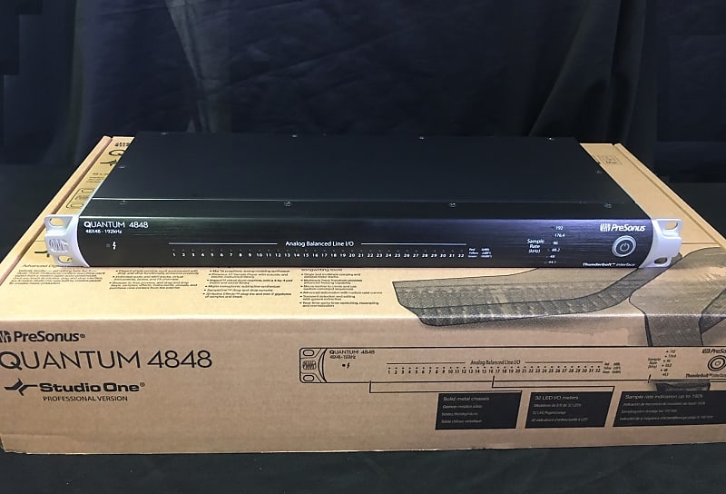 PreSonus Quantum 4848 Thunderbolt Audio Interface | Reverb