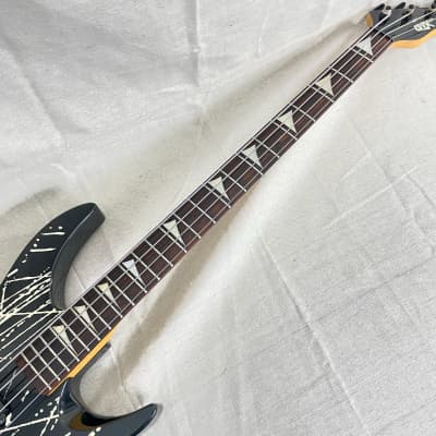 Ovation Applause Kaman GTX 53 AR53 1986 Black White Splatter Bass