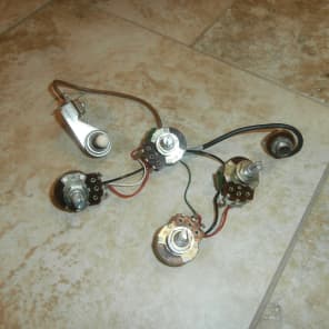 Vintage 1980's Gibson Sonex-180 Electric Guitar Wiring Harness! Pots, Switch! image 1