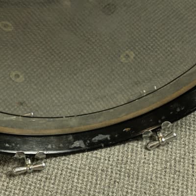 1960s Rogers Jet Black Pearl "Headliner" 14x20 9x13 and 16x16 Drum Set image 9