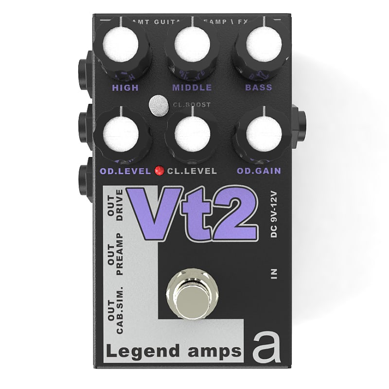Quick Shipping! AMT Electronics Legend Amp II Vt2 Distortion image 1