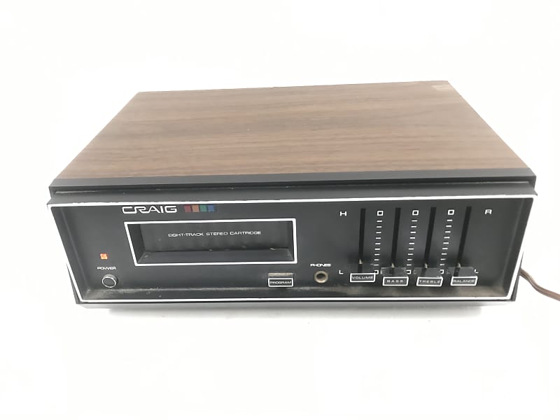 Vintage Craig 8 Track Player 3211 | Reverb