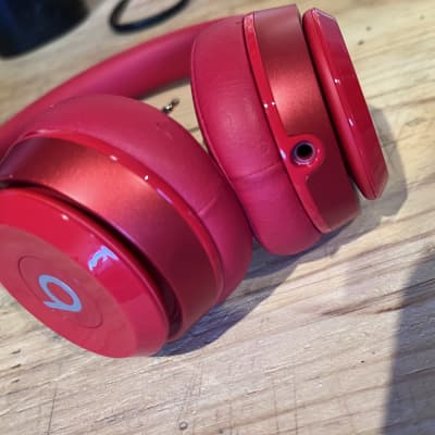 Beats by Dre Solo2 On-Ear Headphones 2010s - Red 1/8 inch 3.5mm image 8