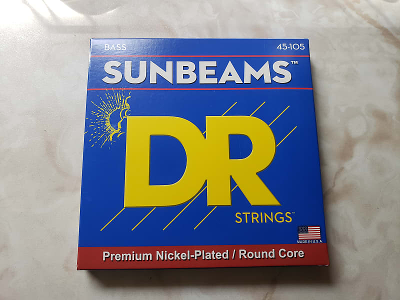 DR NMR-45 Sunbeam Medium Bass Strings 45-105 2010s - Standard image 1