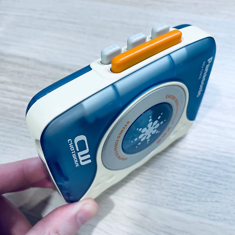 PANASONIC RQ-CW02 Walkman Cassette Player, Beautiful Sky Blue