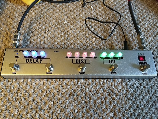 ギター VALETON DAPPER VES-1 Valeton Dapper VES-1 Fly Rig - 4 in 1 Multi-EFX pedal