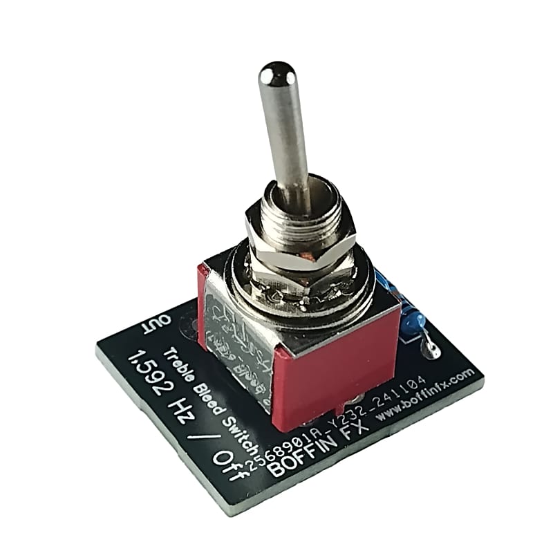 Boffin FX Treble Bleed Switch 1,592 Hz On/Off - High | Reverb Canada