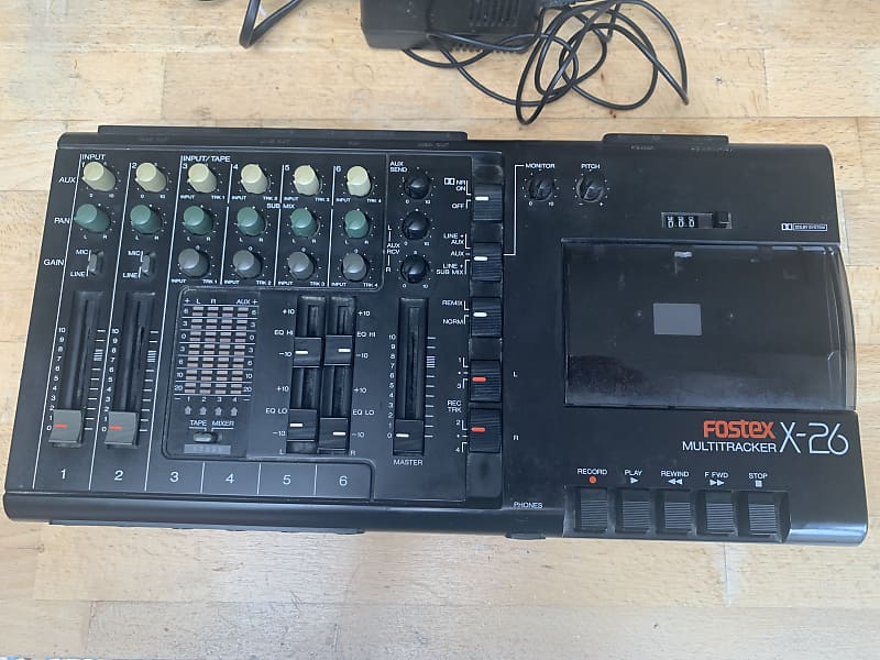 Fostex X26 multitrack tape recorder Reverb UK