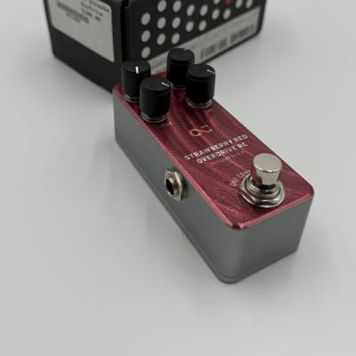 Reverb.com listing, price, conditions, and images for one-control-strawberry-red-overdrive