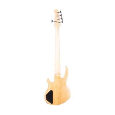 2017 Gibson EB Bass T 5-String Bass Guitar, Natural Satin, 170065769 image 3