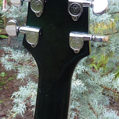 Guild Blues 90 2000 Flamed Green All Original near Mint with OHSC/Owner's Manual image 9