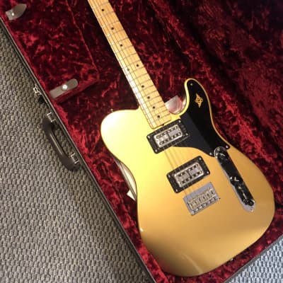 RS Guitarworks Rockabilly Sr  Tele TV Jones - Gold sparkle for sale