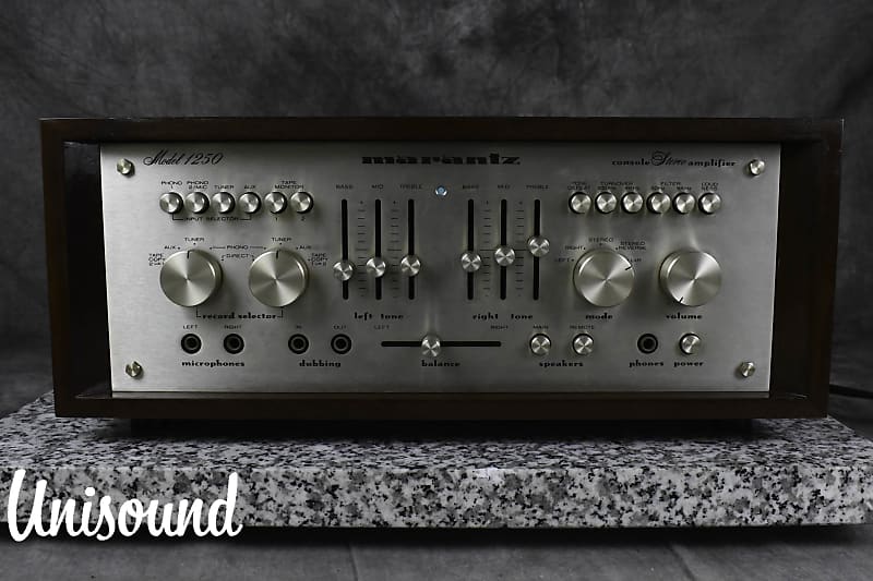 アンプ Marantz model 1250 Marantz 1250 Integrated Power Amplifier 125watts per channel
