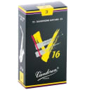 Vandoren V16 Alto Saxophone Reeds, Strength 3, 10 Pack