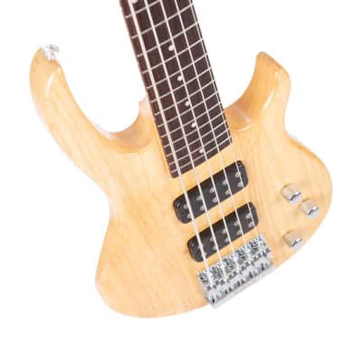 2017 Gibson EB Bass T 5-String Bass Guitar, Natural Satin, 170065769 image 10
