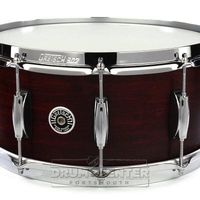 Gretsch USA Custom 6.5x14 Snare Drum in Peacock Satin Flame w