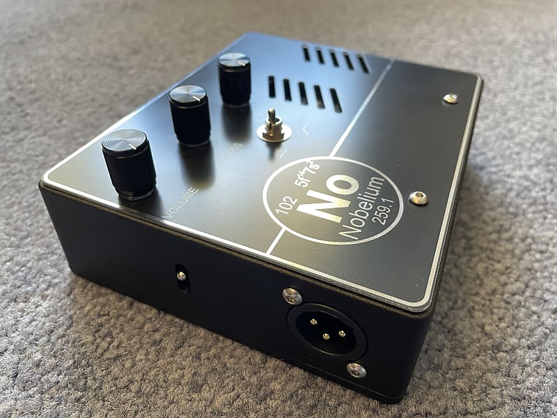 Nobelium Preamp (Noble Preamp Clone) 2024 – Black with