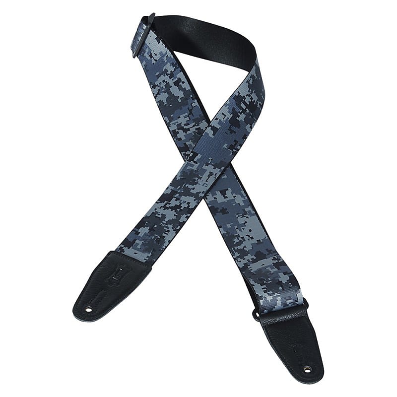 Levy's MPS2-120 2" Sublimation Printed Polyester Adjustable 65" Guitar Strap image 1