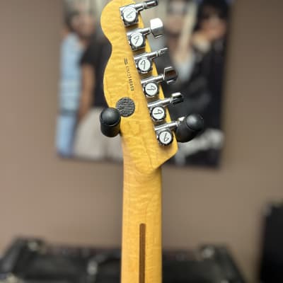 Fender American Select Carved Top Koa Telecaster 2012 - Sienna Edge Burst image 5