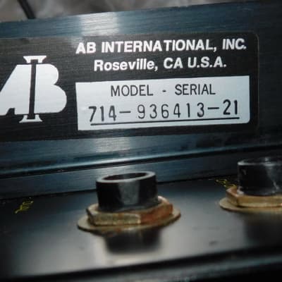 AB International Precedent Series 400 Power Amplifier | Reverb