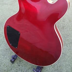 Gibson ES-335 Studio RARE 1991 vintage. No F Holes. Dirty Fingers pickups.  Ebony fretboard. Wine Red | Reverb