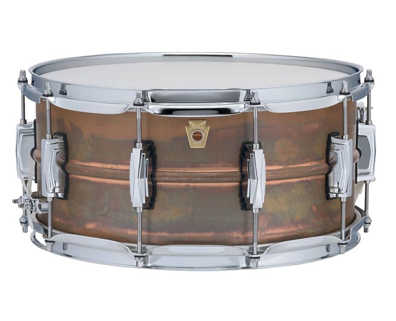 Ludwig 6.5x14" Copper  Snare - Natural Patina image 1