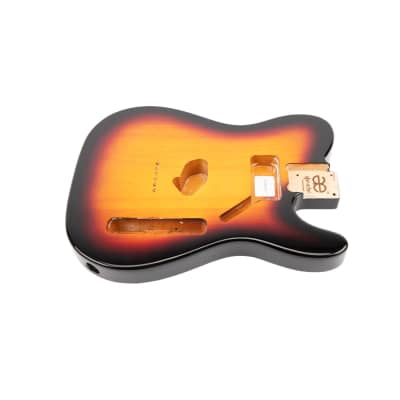 AE Guitars® T-Style Alder Replacement Guitar Body 3 Tone Sunburst image 1