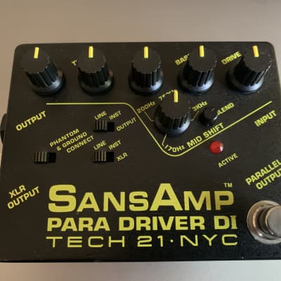 Tech 21 Sans amp programmable bass driver DI with box | Reverb