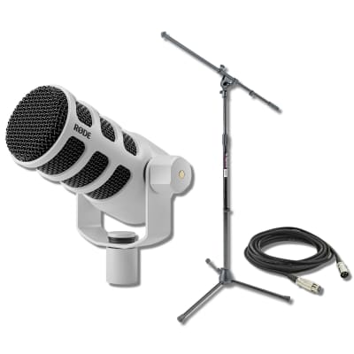 Rode PodMic USB and XLR Dynamic Broadcast Microphone with Rode PodMic USB and XLR Dynamic Broadcast Microphone with