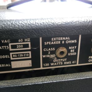 Vintage Randall Commander 210 Guitar Combo Amplifier (120 Watts) image 8