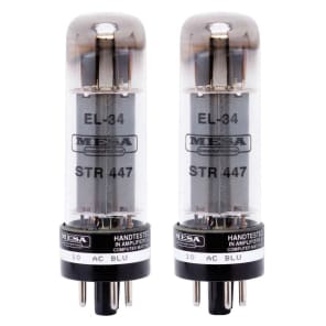 Mesa Boogie EL-34 STR-447 Power Tubes (Matched Pair)
