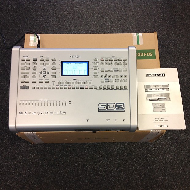 KETRON SD3 Sound Module, INC Box, Manual & Warranty Reverb